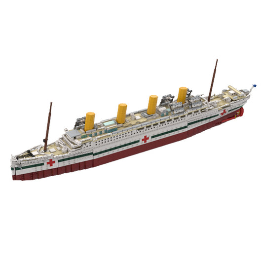 Britannia Hospital Ship Model Building Blocks Toys