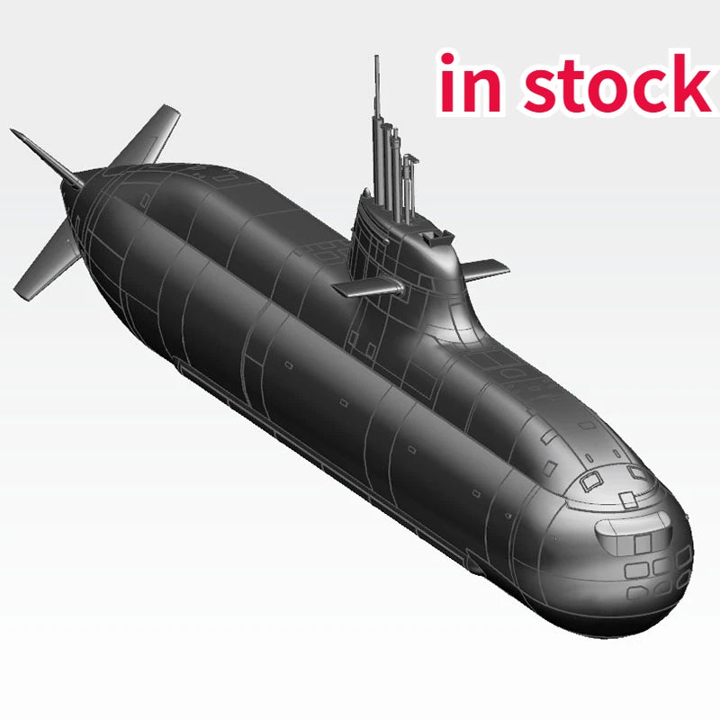 In Stock Submarine 1/72 75cm RC Submarine SLA Resin Assembly Kit German Type 212 Submarine Model